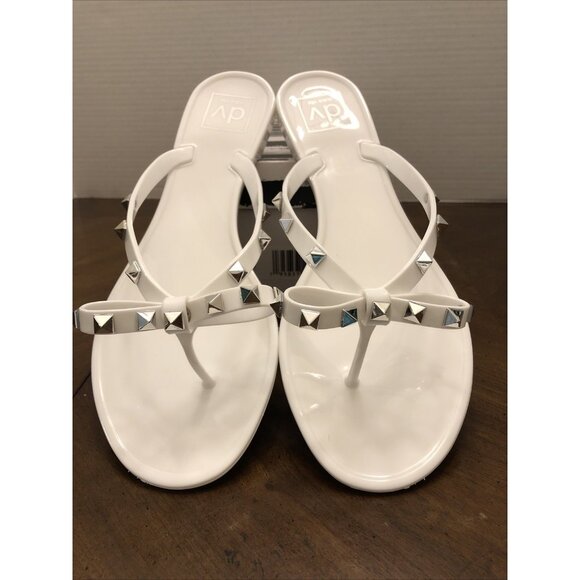 Dolce Vida Sunkissed Sandals in Sunkissed White Size 8 - Picture 1 of 8